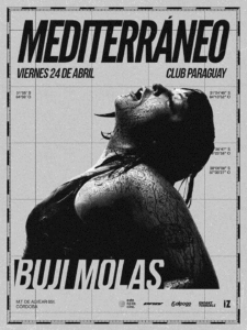 Buji Molas en el Festival Mediterráneo.