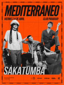 Sakatumba en el Festival Mediterráneo.